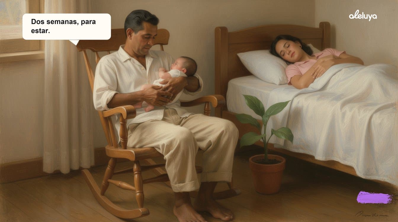 Cómo calcular correctamente la licencia de paternidad