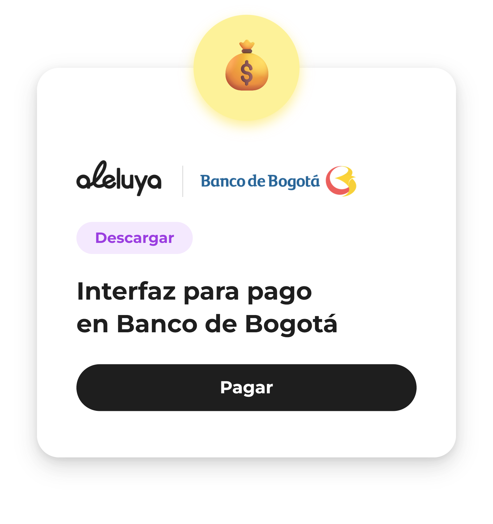 Integración Aleluya con Banco de Bogotá