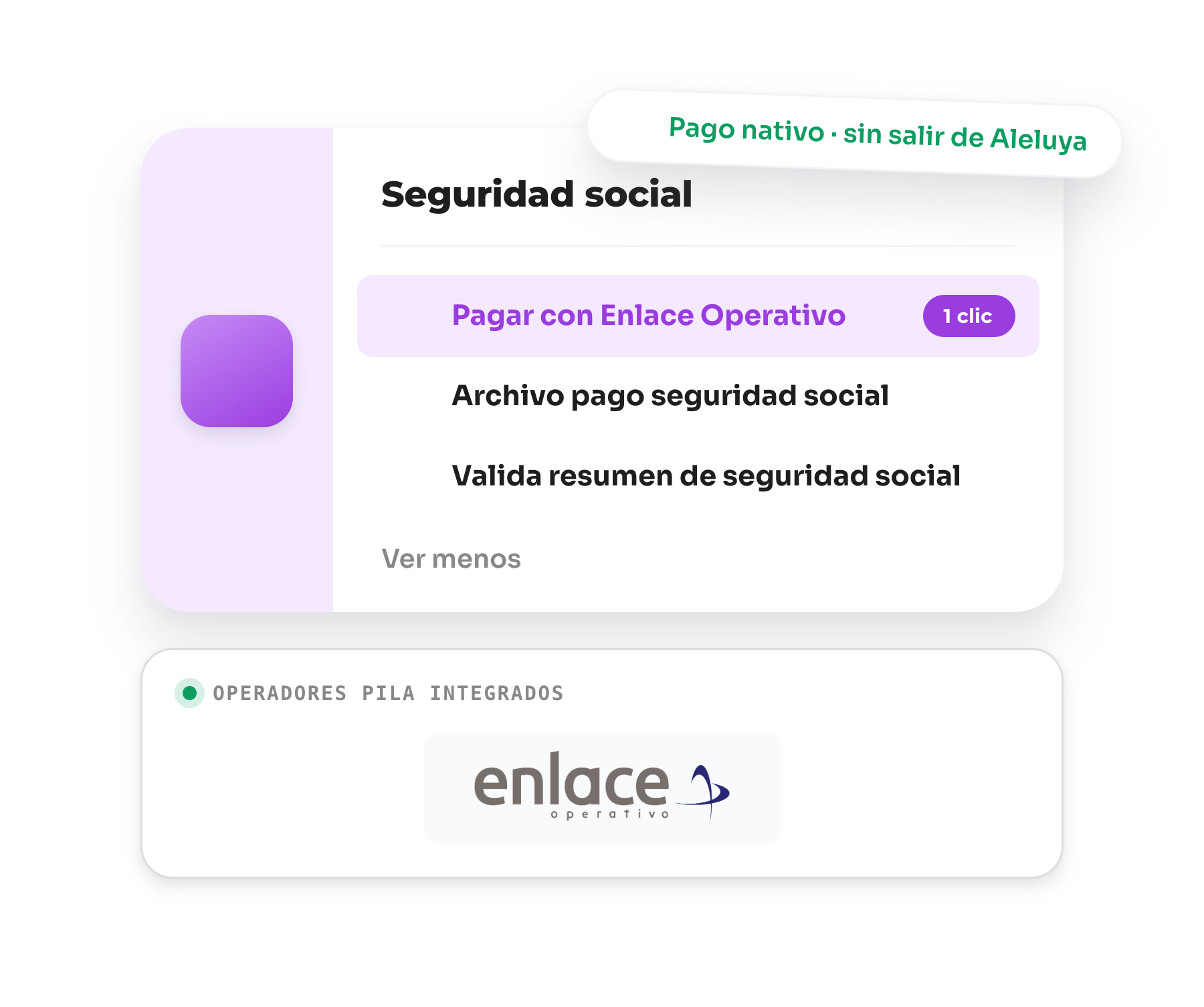 Pago PILA desde Aleluya con Enlace Operativo