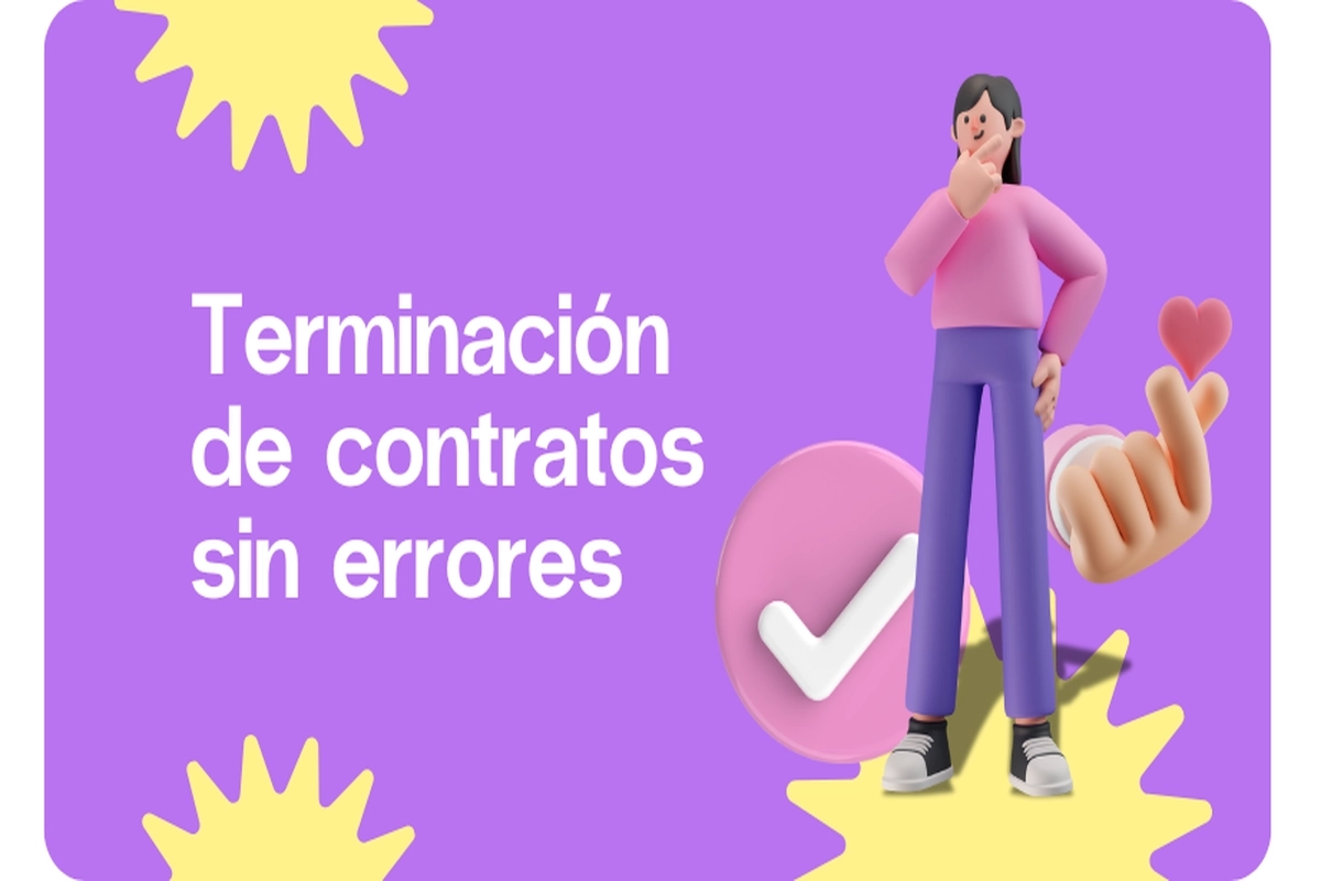 Terminación de contratos bajo control y sin sanciones | Aleluya