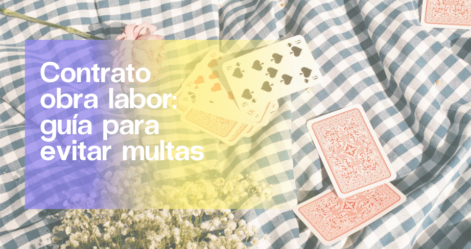 Contrato obra labor