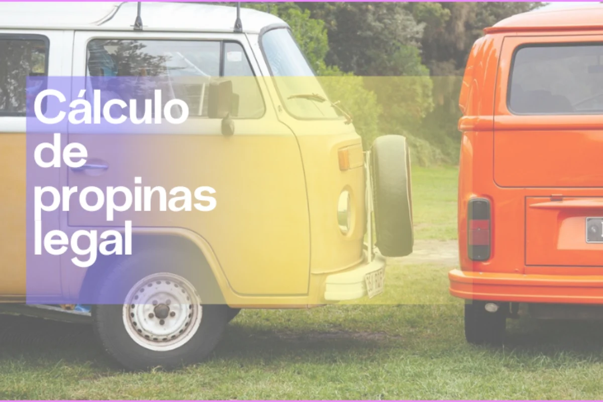 Calculo de propinas legal