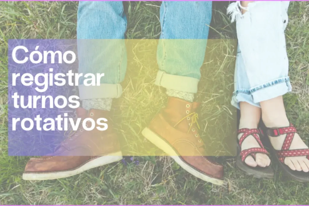 Como registrar turnos rotativos