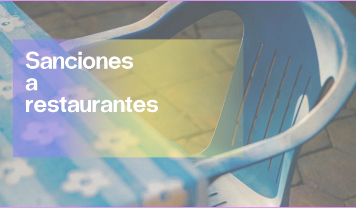 Sanciones a restaurantes