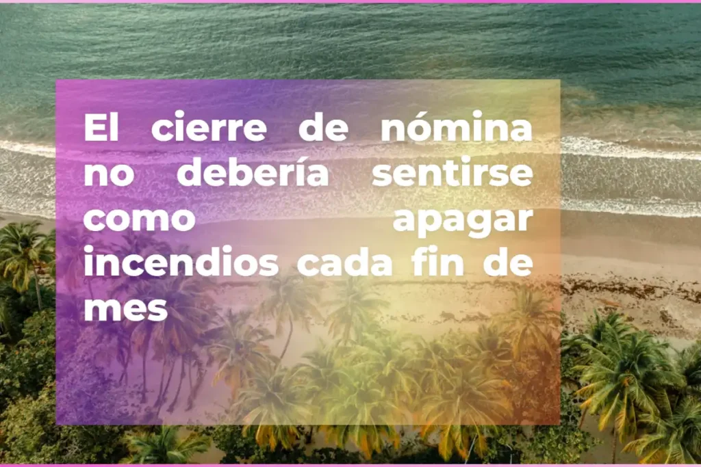 Cierre de nómina