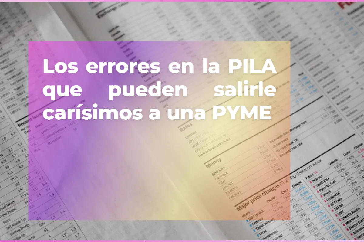 Errores al pagar la PILA